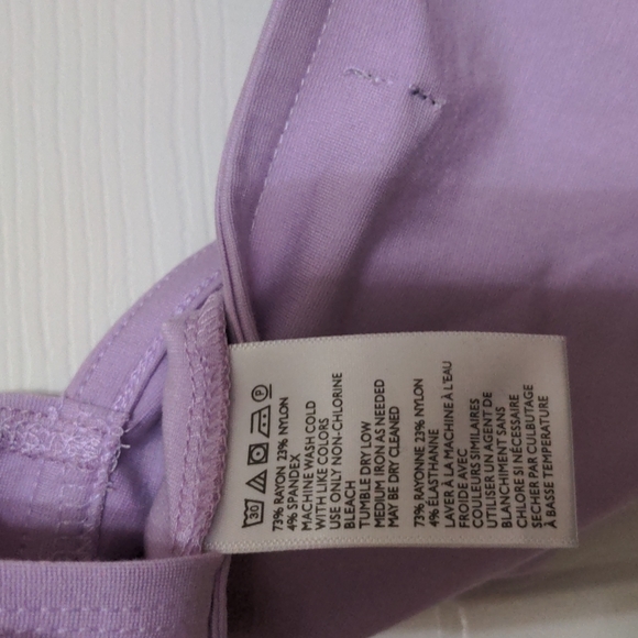 Purple Urban Outfitters XS UO Tank Crop Top - Picture 5 of 9